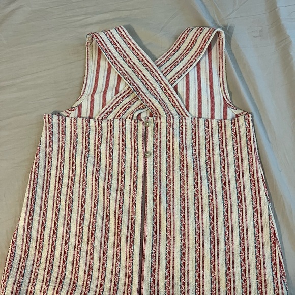 Madewell Bouclé Stripe Cross-Back Tank Top, Women's XS - Picture 3 of 3